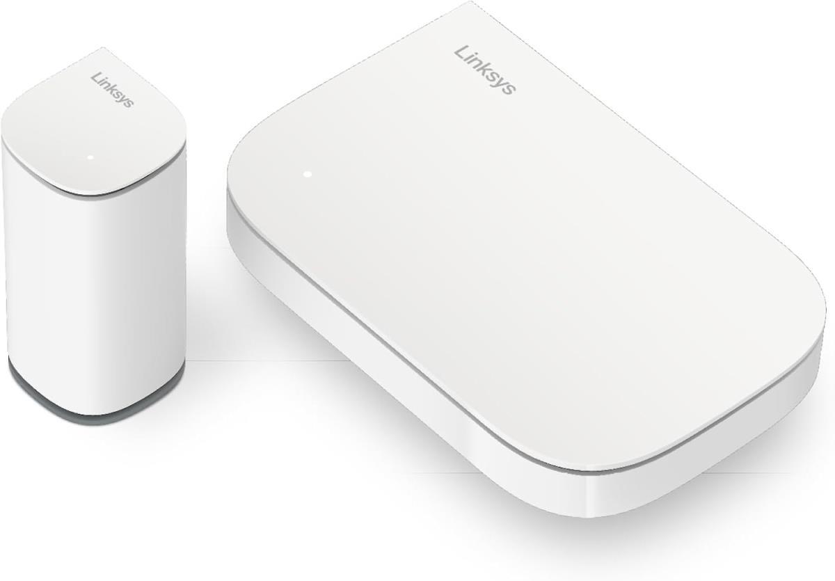 Linksys Velop Micro 6 Dual Band Mesh WiFi System Router Dual-Band 2 Stk weiß