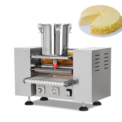Commercial Automatic Crepe Machine Maker Roast Duck Pancake Cake Crust Machine