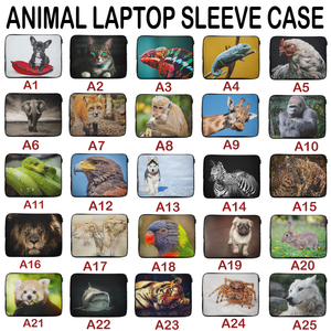 Animal-Laptop-Tablet-Sleeve-Case-Bag-CUSTOM-Personalised-Universal-Cover-14-034-15-034