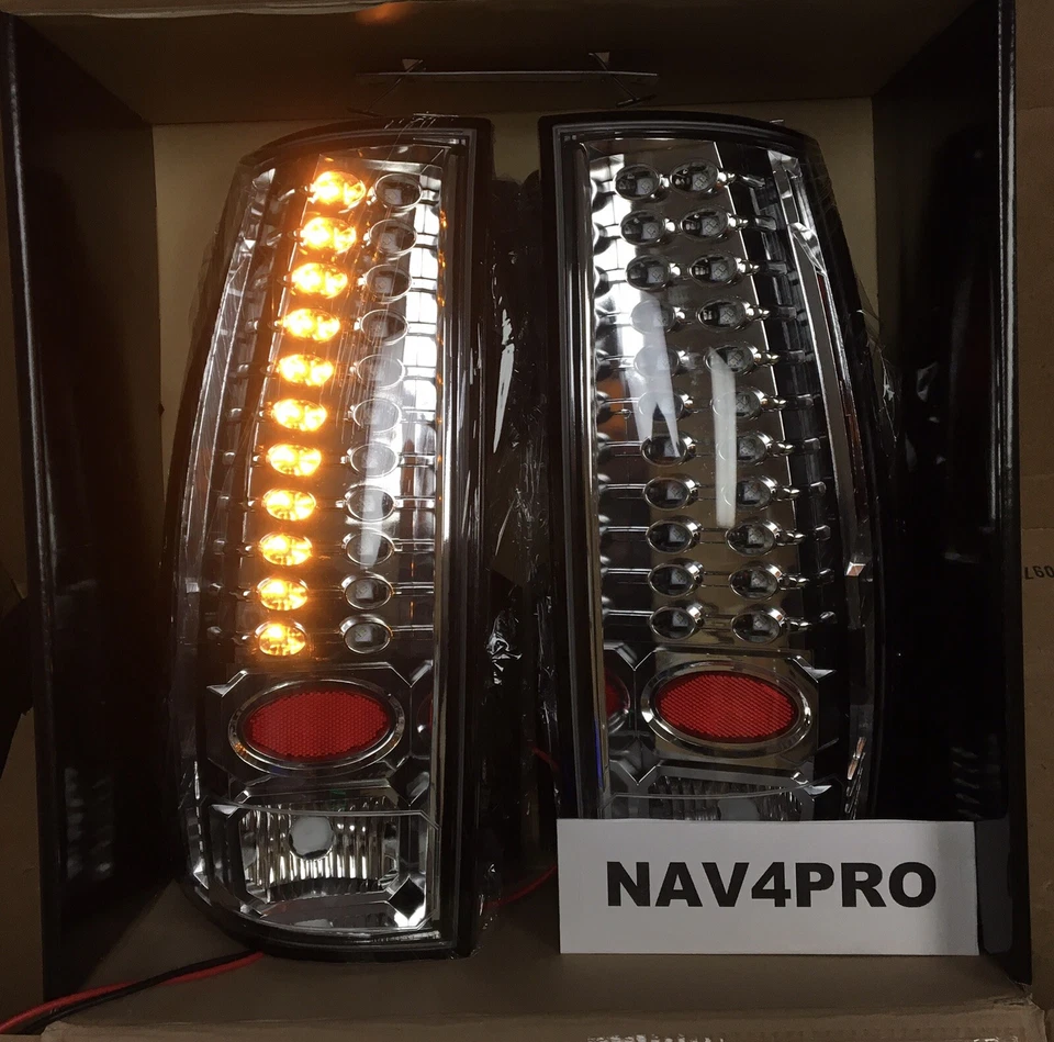 Nuevo par de luces traseras LED 2007-2014 para Chevrolet Suburban Tahoe GMC Yukon #NB18 Foto 3 de 4