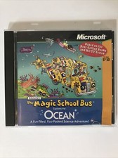 Scholastic's The Magic School Bus Explores the Ocean PC, 1996 Complete CIB