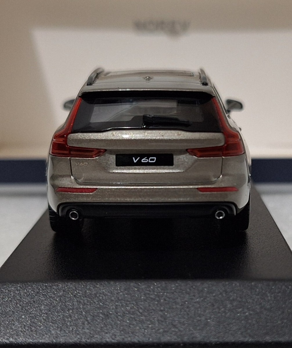 Volvo V60 2018 Pebble Grey 1:43 Norev 870018 Diecast Model | eBay