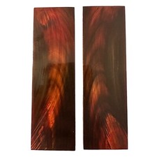 Brown Buffalo Horn 5" Knife Handle Making Scales Bladesmithing Crafting Blanks