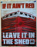 Farmall - If It Ain't Red Tin Sign 16 X 12.5 , 12x16, New, Free Shipping on sale Farmall - If It Ain't Red Tin Sign 16 X 12.5 , 12x16, New, Free Shipping on sale