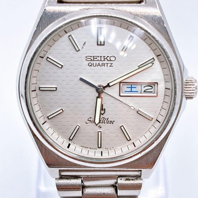 Seiko SilverWave 8229-700A Automatic Watch 1978 New Crystal From Japan