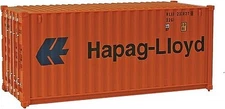 Walthers-Acc 20' RS Container Hapag-Lloyd - HO Scale Model Train Freight Car