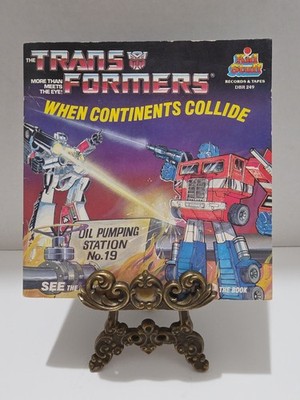 Transformers When Continents Collide Book NO RECORD