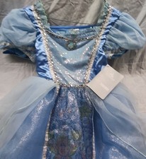 New With Tags Cinderella Princess Dress From Disney Store Size 9/10
