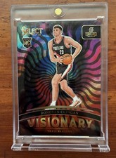 2024-25 Panini Select Donovan Clingan Visionary Prizm Case Hit SSP RC Rookie #12
