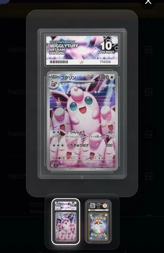 Ace 10 Perfect Subs Pokemon TCG Wigglytuff Japanese Inferno X Art Rare 091/080
