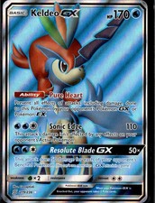 Keldeo GX 219/236 Ultra Rare Unified Minds Pokemon Holo Near Mint on eBay
