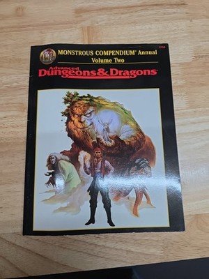 Monstrous Compendium Annual : AD and D Accessory by TSR Inc. Staff and Jon...