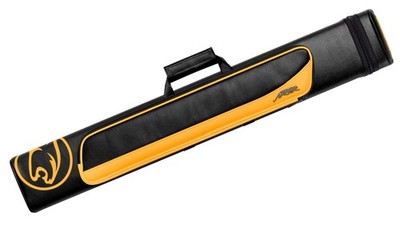 Predator Roadline Black/Yellow Hard Pool Cue Case - 2 Butts x 4 Shafts