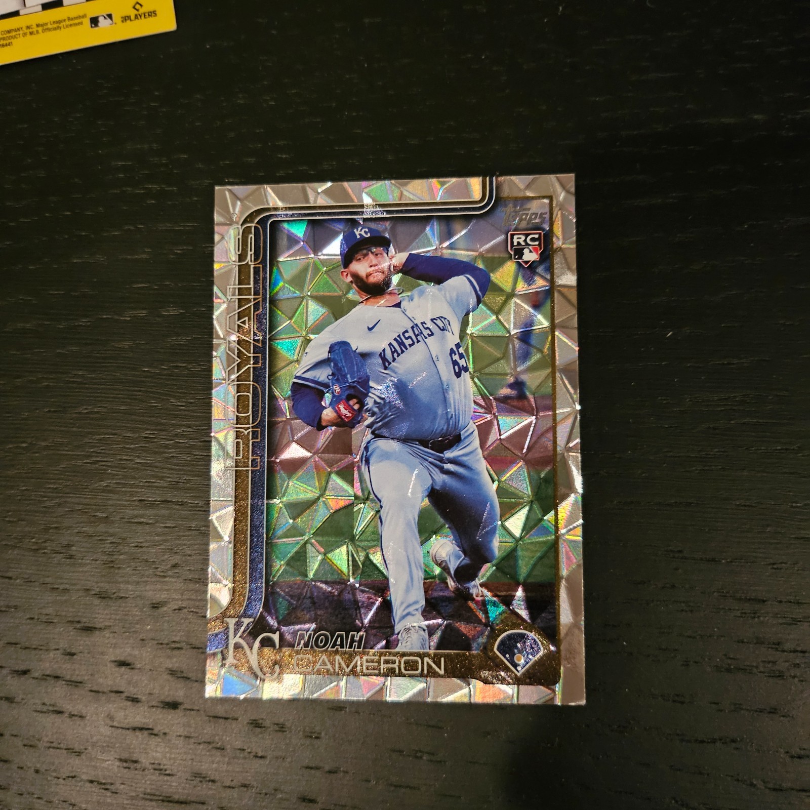 Noah Cameron 2025 Topps Update Series #US65 Diamante Foil SP KC ROYALS rookie rc