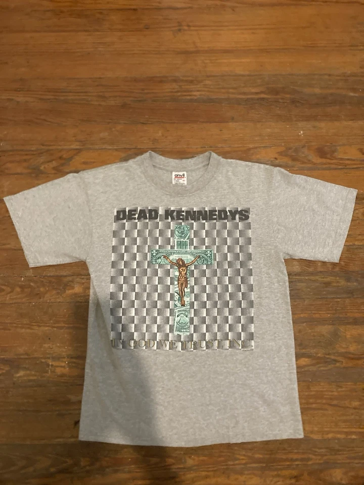 Dead Kennedys vintage shirt Big Black Flag Ramones Circle Jerks Germs Fear punk - Image 3 of 4