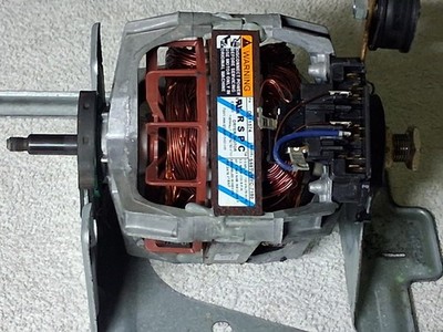 Speed Queen RSPC Electric Dryer Motor Model# S58TVM YC-7190 Gray P/N# D511574