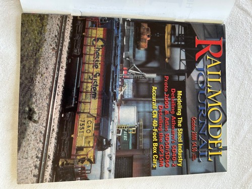 Railmodel Journal Magazine October 2000 Modeling Steel Industry Athearn