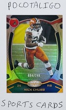 2021 Panini Certified Nick Chubb Bronze /249 #21 Cleveland Browns