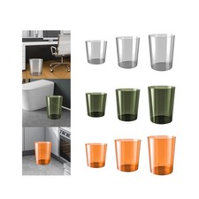 Sleek Round Trash Can for Home And Office Use