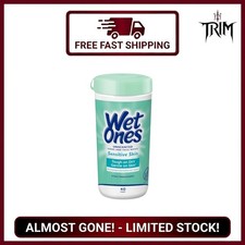 Pediatrician Tested 40 Count Hand  Face Wipes - Unscented for Sensitive Skin