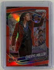 2025 Panini Prizm WNBA #134 Cheryl Miller Red Prizms #/299