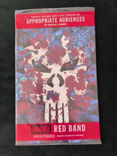 PUNISHER RED BAND #1 VIRGIN FRANK MILLER INCENTIVE VARIANT SEALED