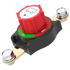 Battery Disconnect Switch, Battery Disconnect Switch On/Off 275A 12V Side Post