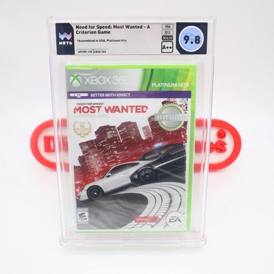 XBox 360 NEED FOR SPEED: MOST WANTED CRITERION - WATA GRADED 9.8 A++ NEW Sealed!