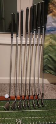 #ad Taylormade RAC HT Iron Set 3i PW Stiff Flex Steel RH New Grips New Paint Fill $179.99