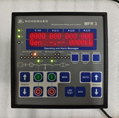 Woodward MFR 3 Multifunction Relay & Control Unit 8440-1634E MFR32S45B