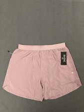 Rhone Mens 5" Extra Mile Short Lined Discreet Mauve 101717-535-M Size M