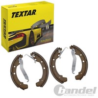 Textar BREMSBACKEN-SATZ Hinterachse Passend FüR Chrysler Voyager Jeep Cherokee