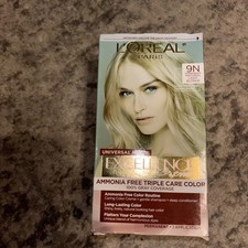 L'Oreal Paris Excellence Crème Hair Color  - #9N Natural Light Blonde New Sealed
