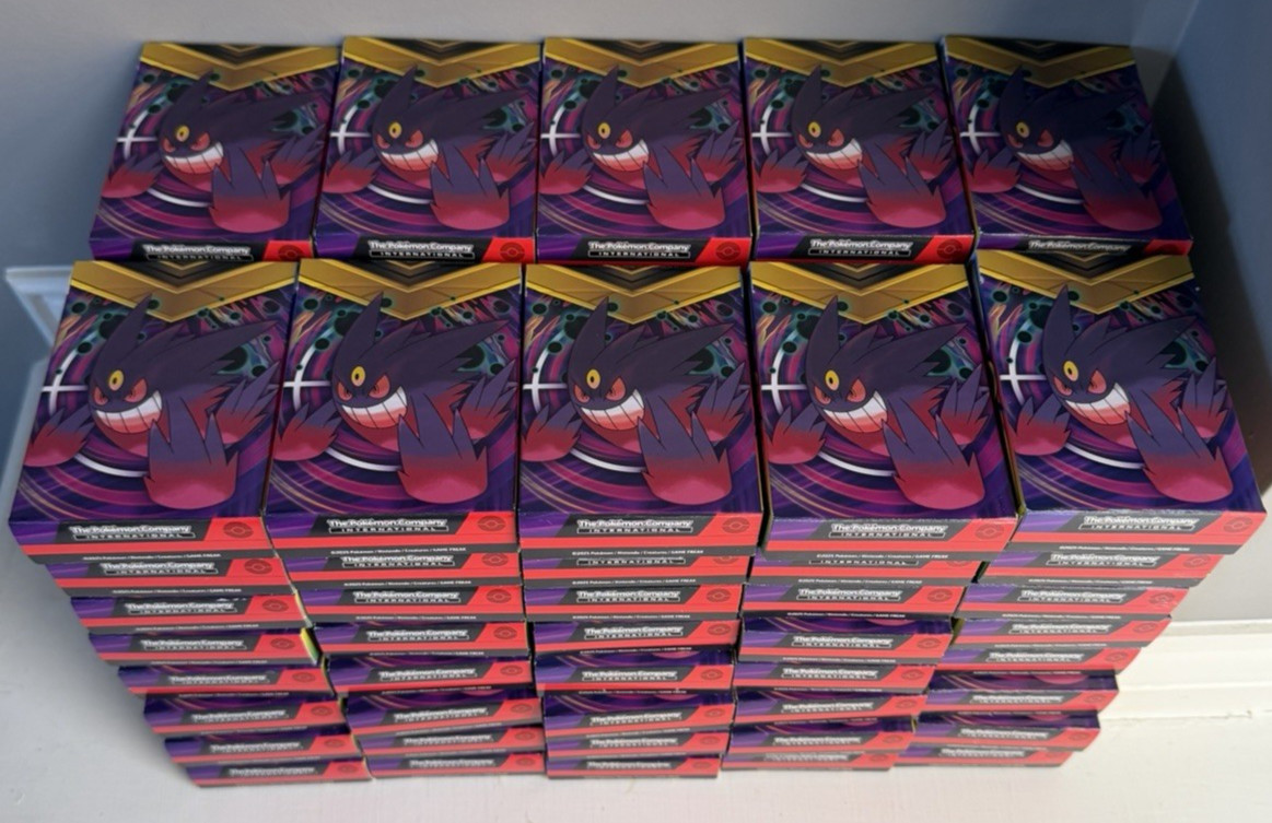 (80x) Mega Gengar Ex Battle Deck 2025 (Deck only, no Promos)
