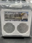 2021 ASE 2-Coin Set Final Type 1 & First Type 2 NGC MS70 35th Anniversary