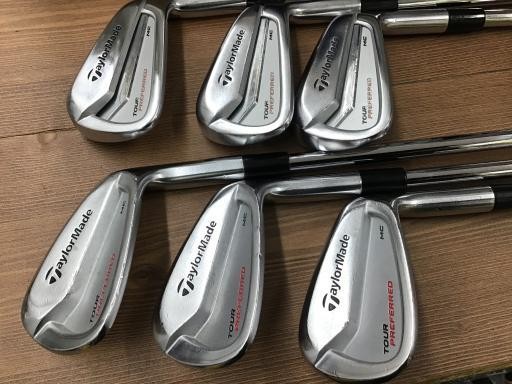 TaylorMade Tour Preferred MC 2014 Iron Set 6-S Steel Golf Clubs