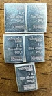 Qty 5 1 Gram Valcambi .999 Fine Silver Bar