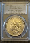 1878 8TF Morgan Silver Dollar $1 PCGS Genuine Cleaned