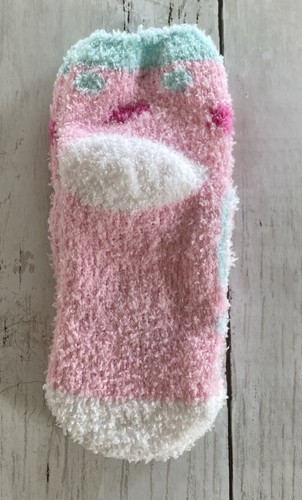 Youth Girls Cozy Fuzzy Critter Socks 4 Pair Multicolor Fox Llama Shoe Size 7-3 - Picture 8 of 8