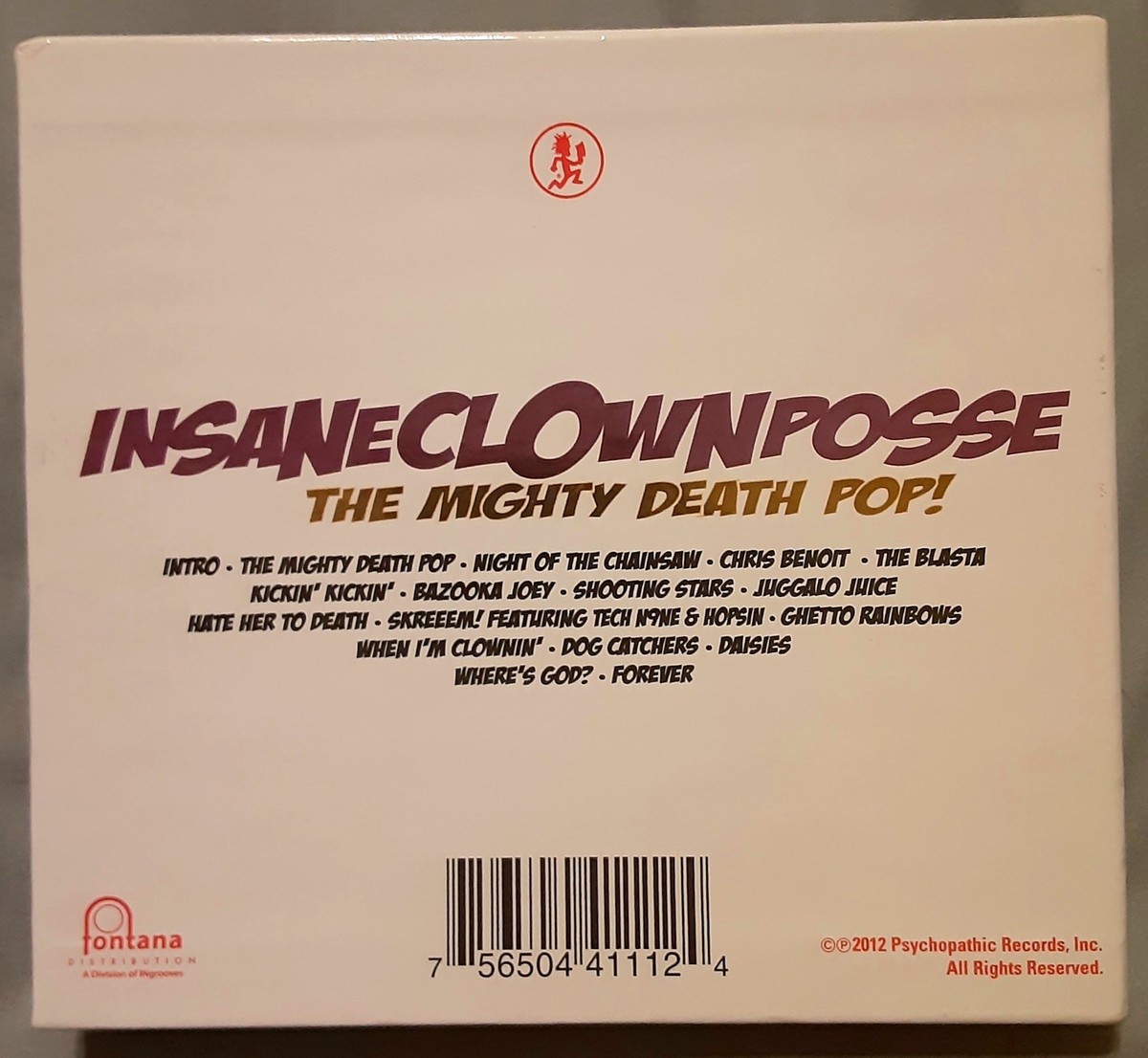 The Mighty Death Pop by Insane Clown Posse (CD, 2012) ICP 2 Disc