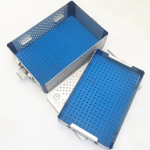 New Universal Sterilization Tray Box Aluminium Alloy Case Surgical Instrument US - product listing photo