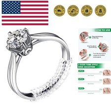 Ring Sizer Adjusters for Loose Rings - 15-Pack Multiple Styles, Invisible Spa...