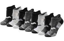 Women's Rundry Performance Heel Tab Medium Black White Assorted 8 Pairs 
