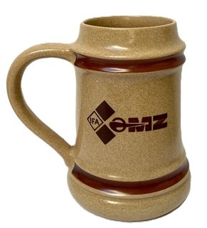 MZ motorbike stein vintage East German beer mug motorcycle logo Zschopau