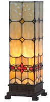 Tiffany LichtsäUle Tischlampe Stehlampe Ca. 35 X 12,5 Cm 1 X E14 Max. 40W Clayre