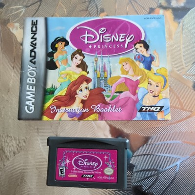 Disney Princess (Nintendo Game Boy Advance, 2003) GBA Game/Manual