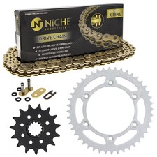 Sprocket Chain Set for Suzuki DRZ400S Kawasaki KLX400 15/44 Tooth 520 X-Ring Kit