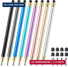 Stylus 8 Pcs , 2-in-1 Stylus Pen for iPad Stylus Pen for Touchscreen