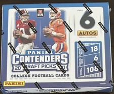 2021 Panini Contenders Draft Picks Football Hobby Box Factory Sealed