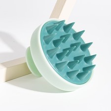 Silicone Shampoo Brush Head Scalp Massage Comb Hair Washing Comb Body Massage